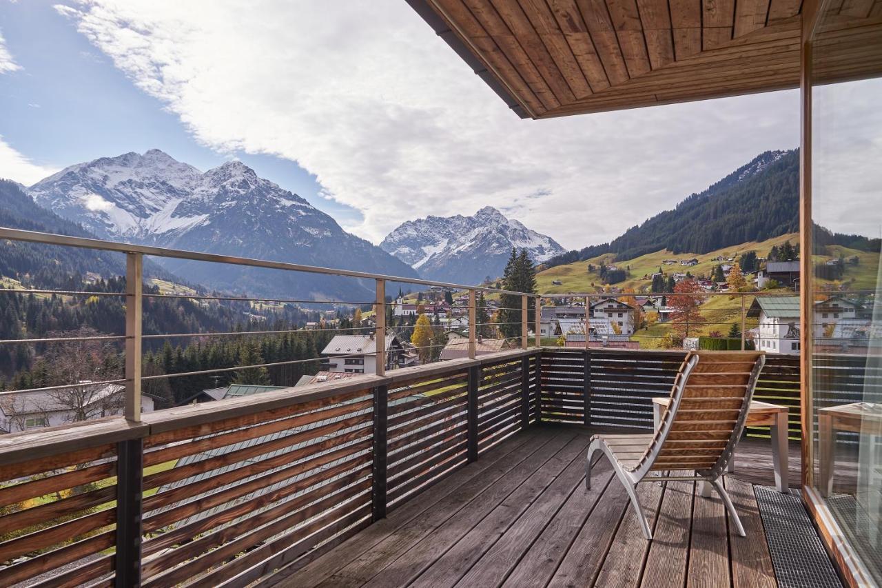 A-Rosa Ifen Hotel Kleinwalsertal Hirschegg  Exteriér fotografie View from the hotel