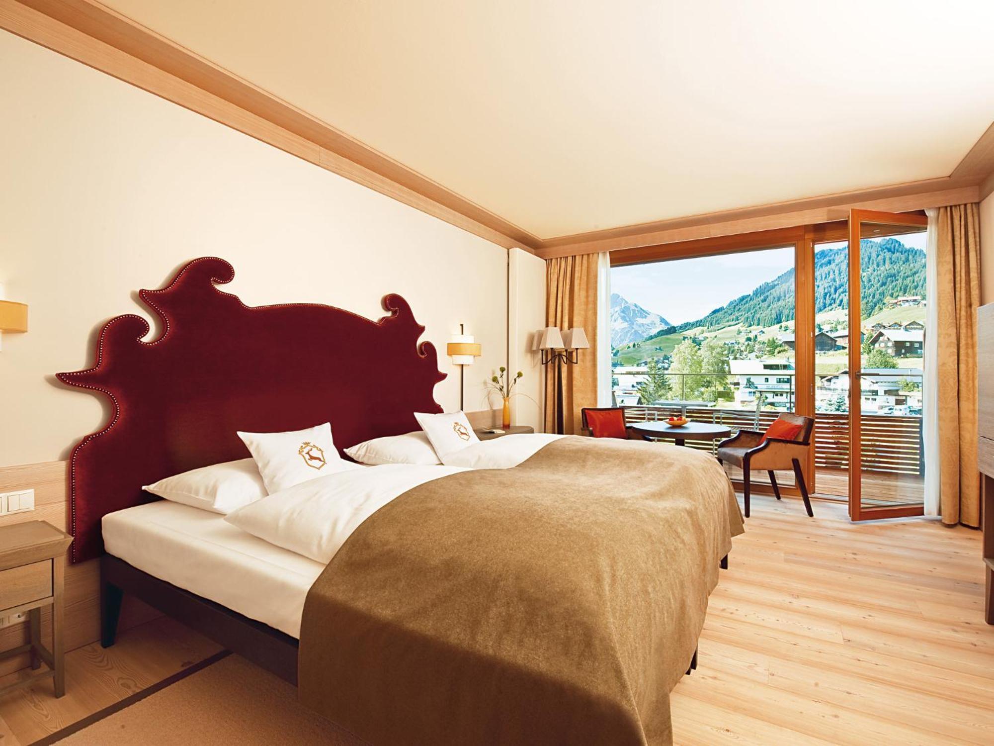 A-Rosa Ifen Hotel Kleinwalsertal Hirschegg  Pokoj fotografie A typical room at the Hotel Axelmannstein