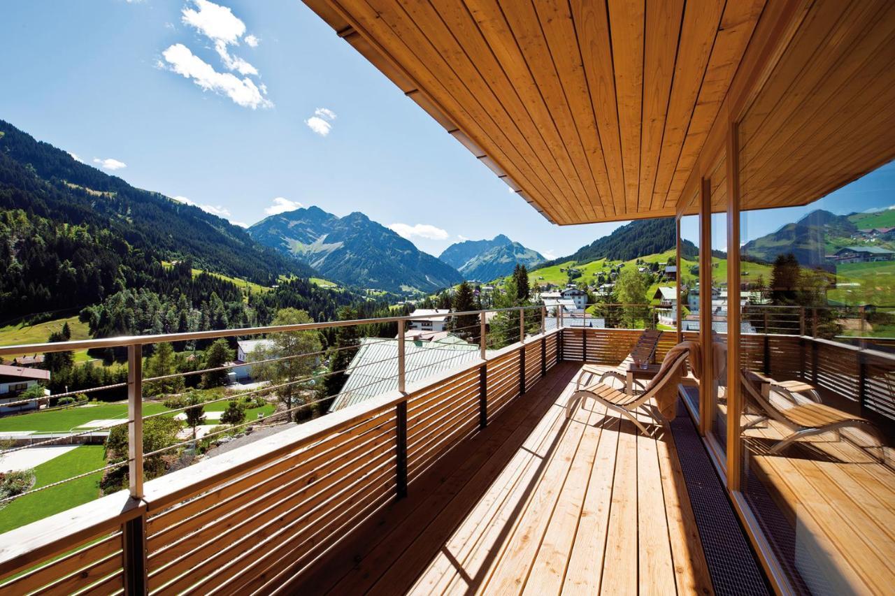 A-Rosa Ifen Hotel Kleinwalsertal Hirschegg  Exteriér fotografie View from the hotel