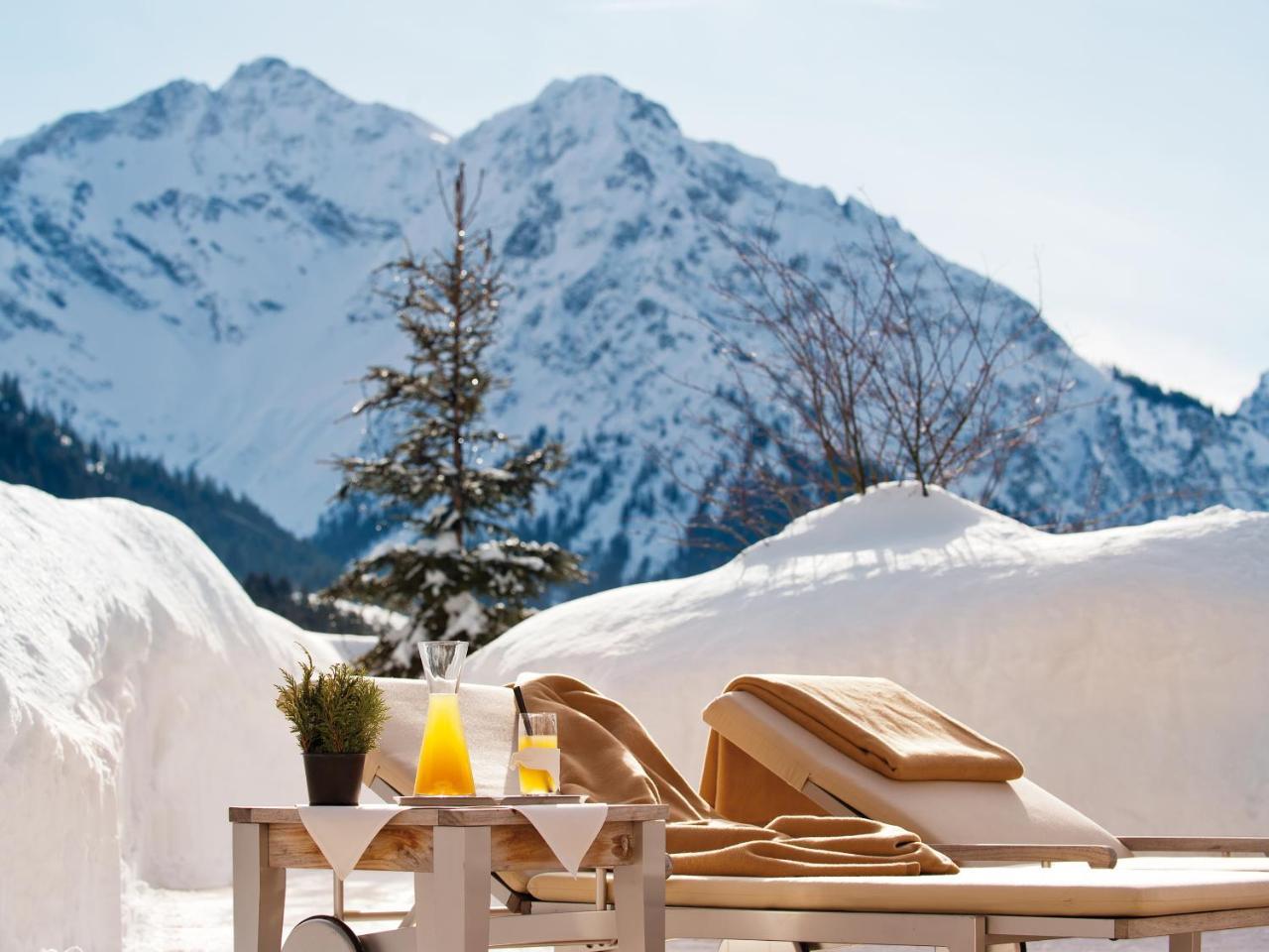 A-Rosa Ifen Hotel Kleinwalsertal Hirschegg  Exteriér fotografie The 7132 Summit